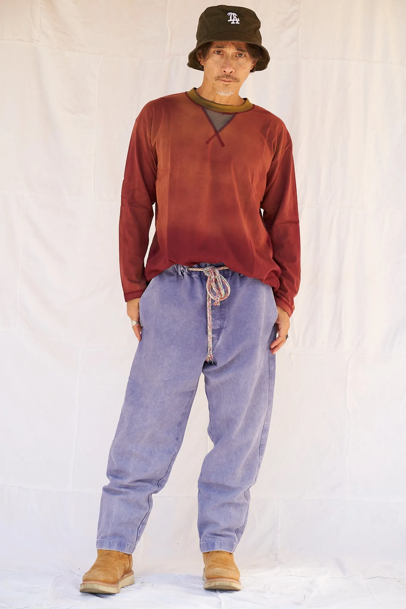 70's T in Burgundy Sun wash
