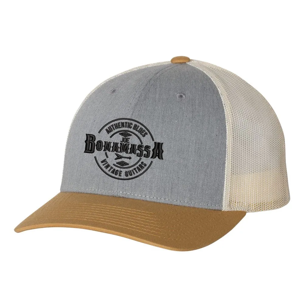 Authentic Blues Low Profile Trucker Hat