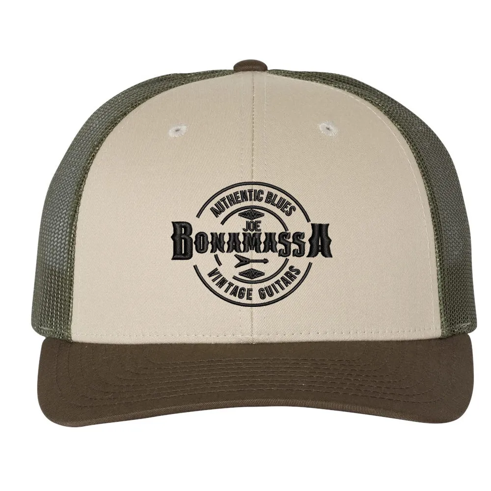Authentic Blues Low Profile Trucker Hat