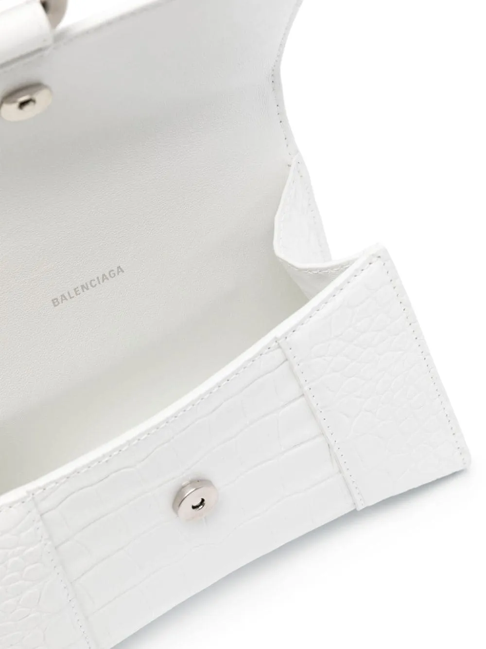Balenciaga    Balenciaga Hourglass Xs Leather Handbag