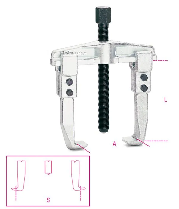 Beta 1500/1 Two-Leg Universal Puller 25-80mm