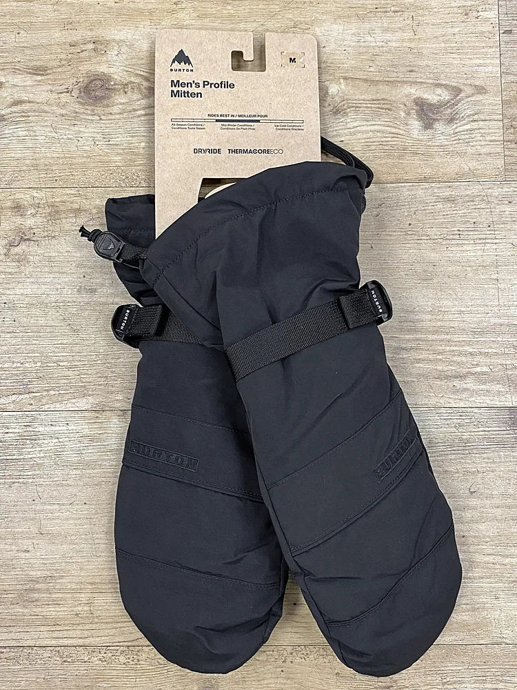 Burton 24/25 Men’s Profile Mittens – Black