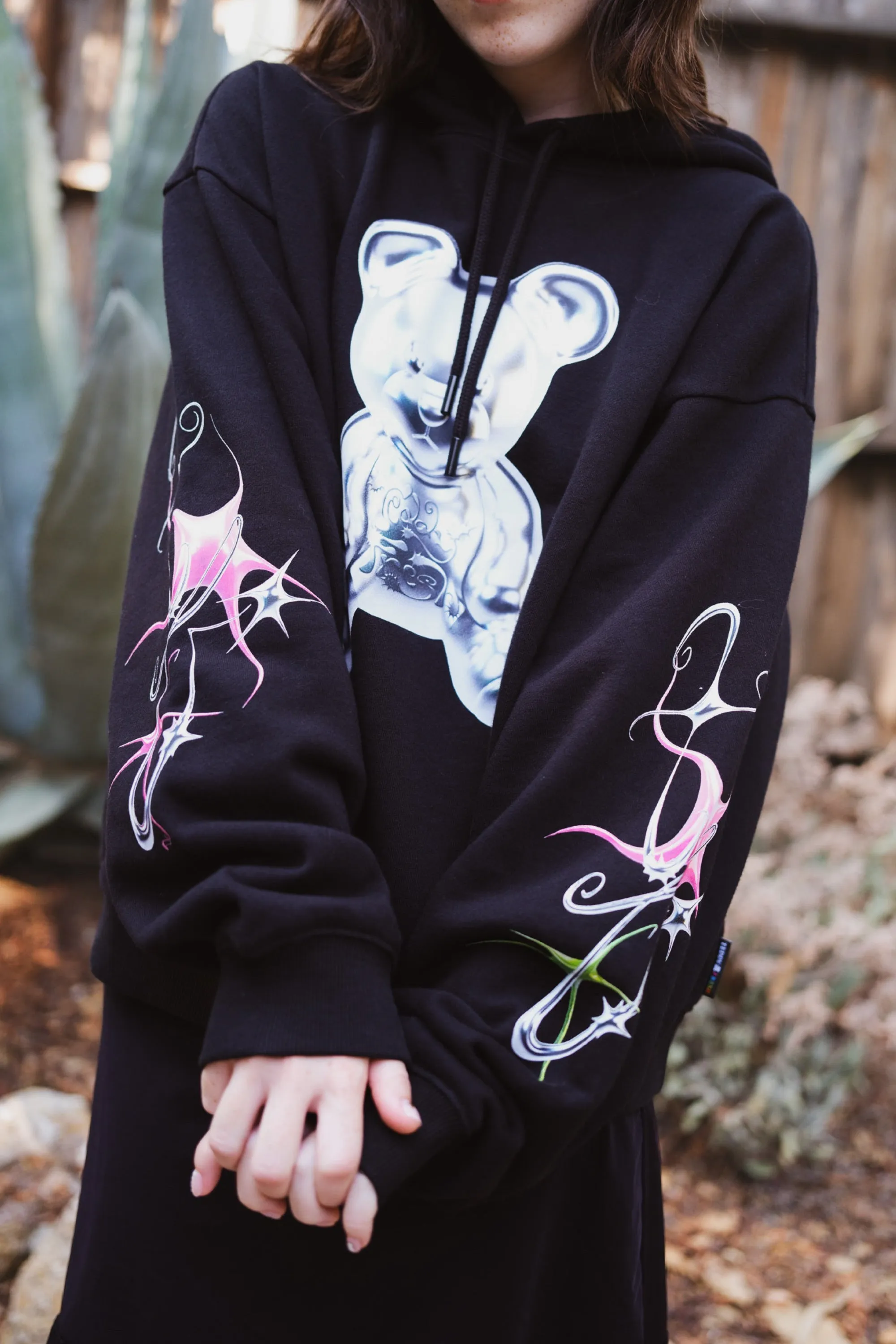 Chrome Bear Hoodie