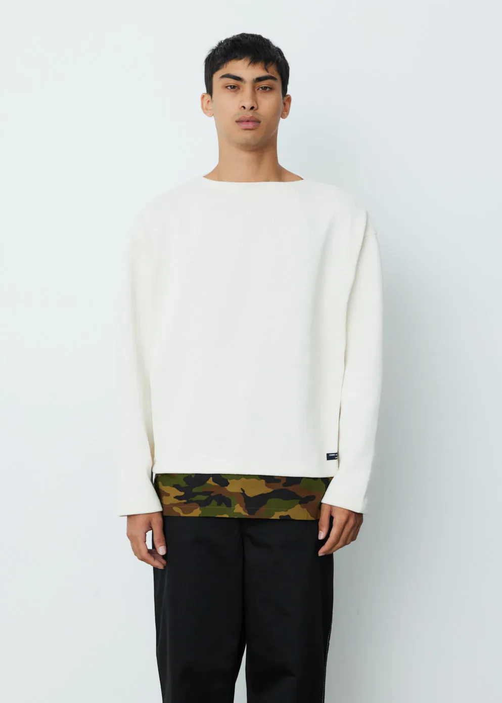 Comme Des Garcons Homme -  Oxford Camo Print Sweater - Sweater