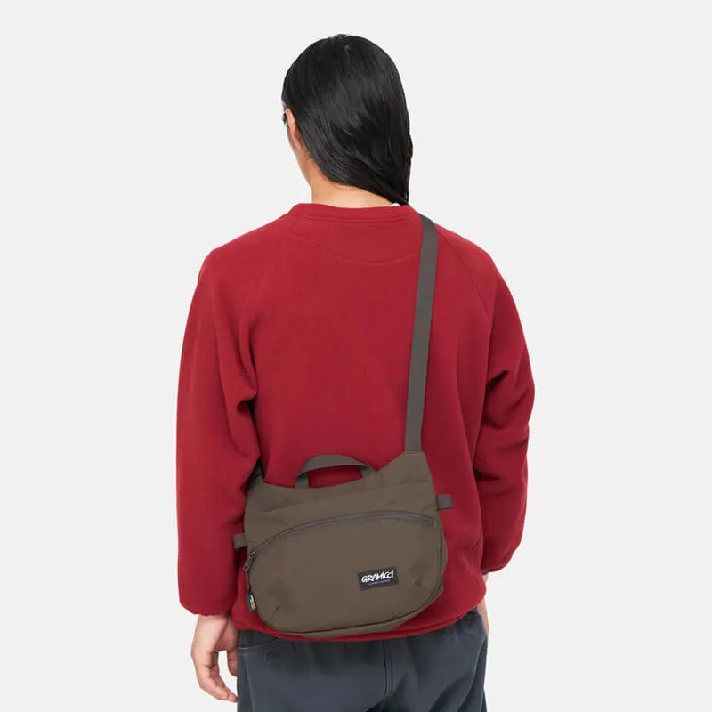 Cordura Shoulder Bag - Brown