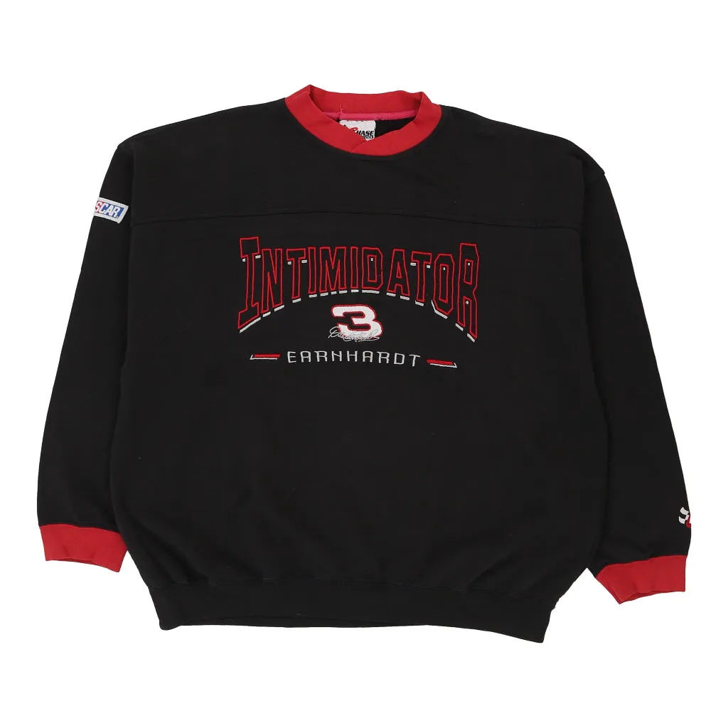 Dale Earnhardt 3 Chase Authentics Nascar Sweatshirt - XL Black Cotton Blend