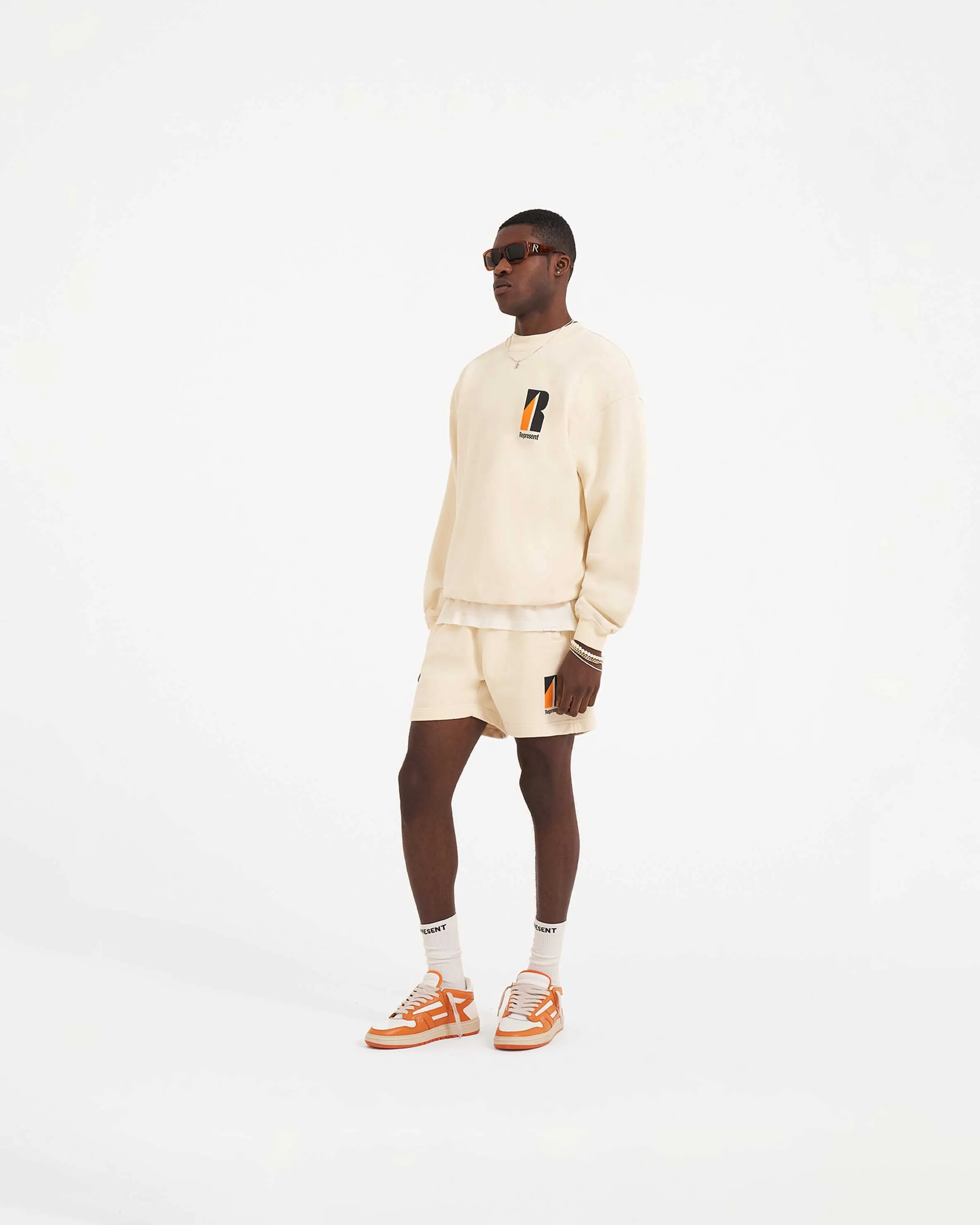 Decade Of Speed Shorts - Cream