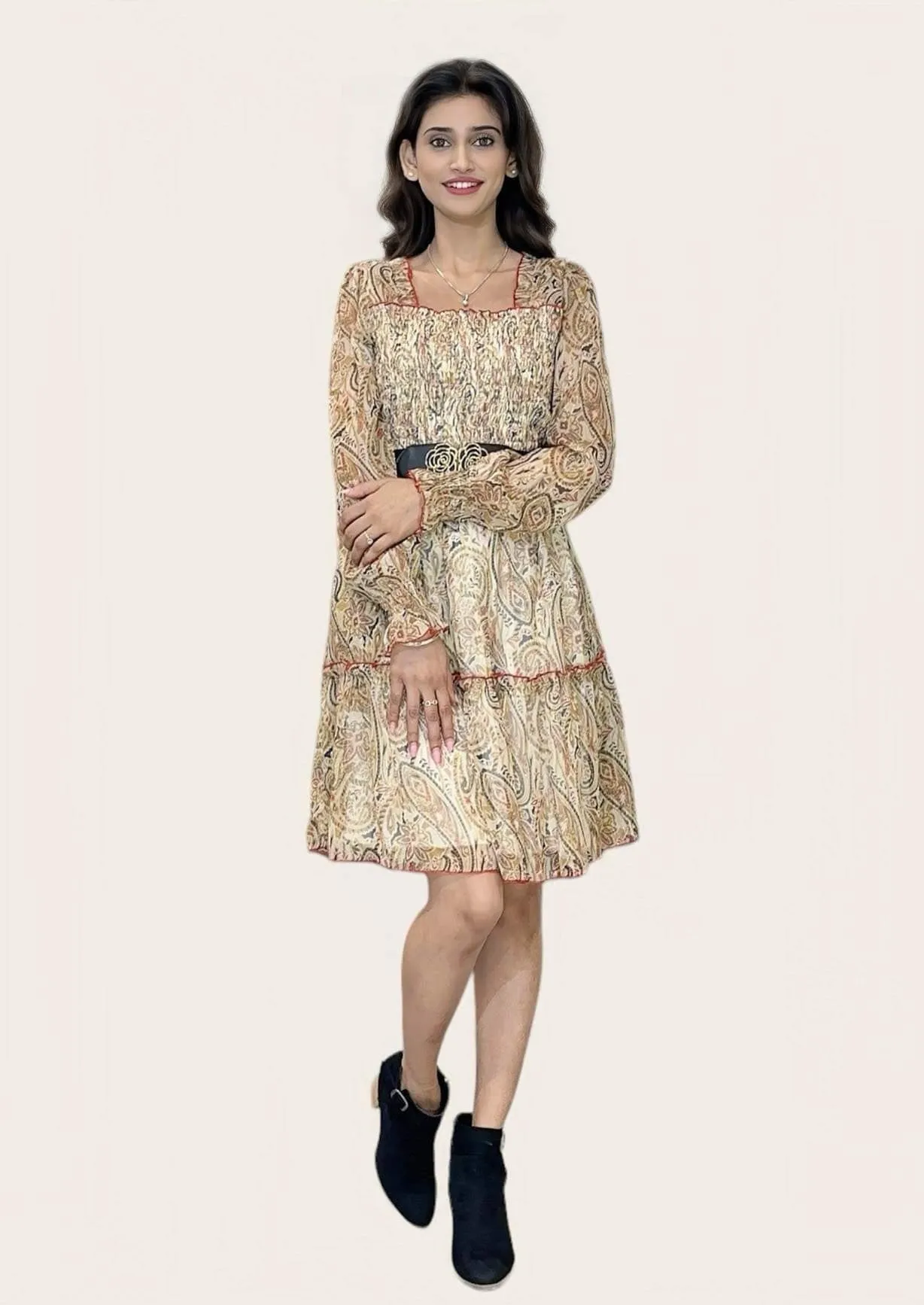 Dress - Golden Sundress