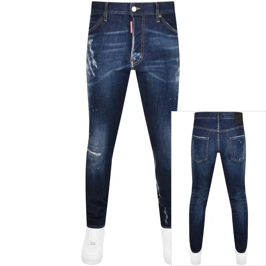 DSQUARED2 Cool Guy Slim Fit Jeans Navy