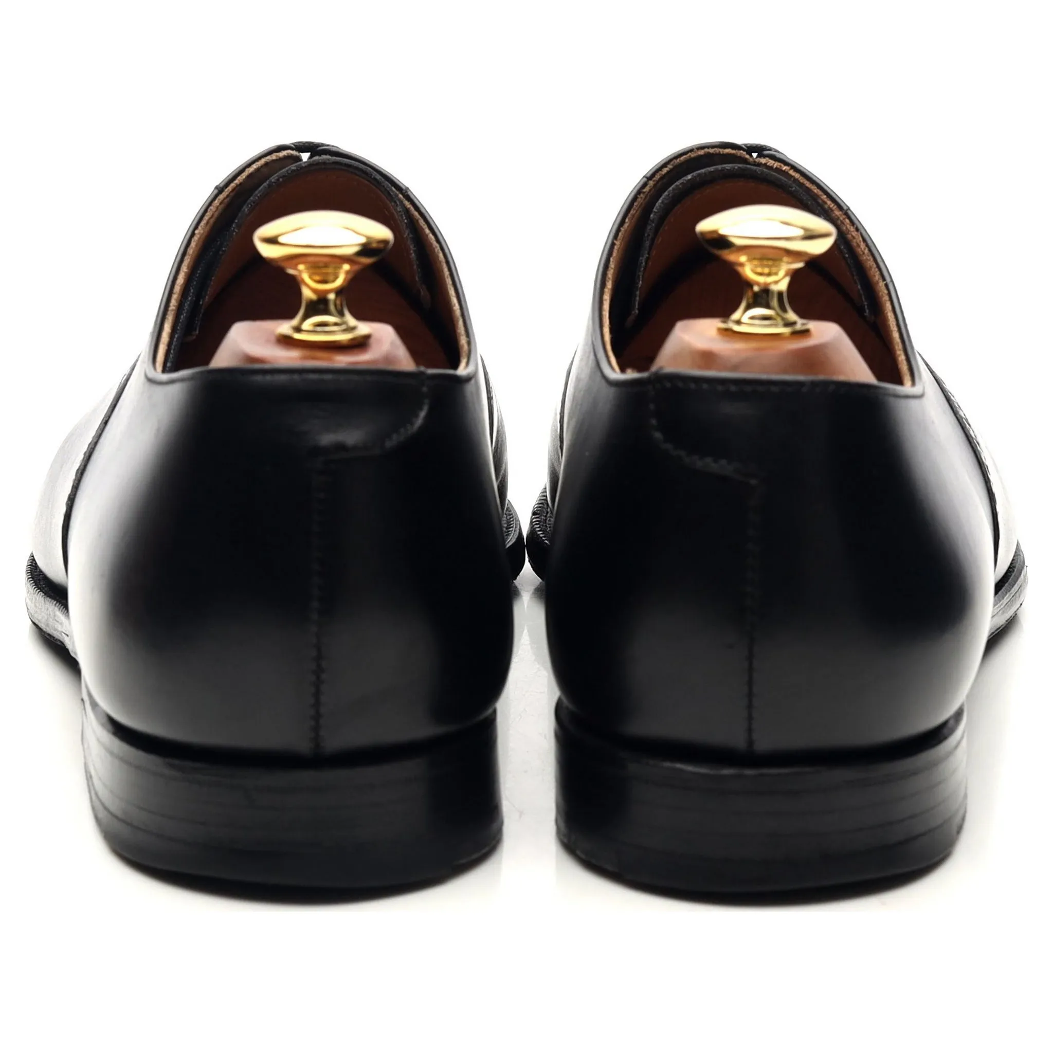 'Edgware' Black Leather Oxford UK 9.5 E