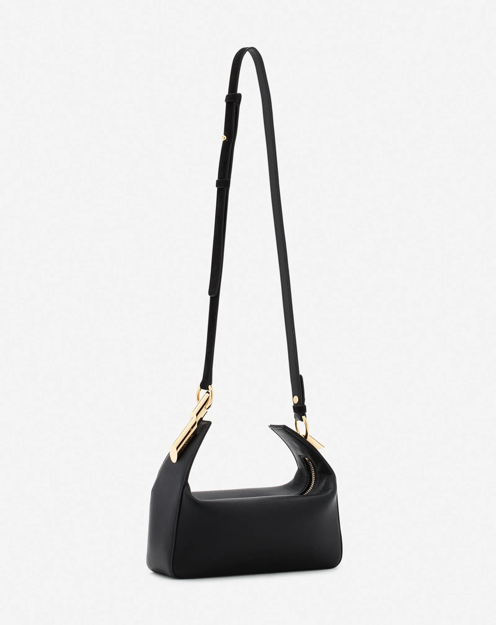 HAUTE SQUENCE LEATHER CLUTCH BAG