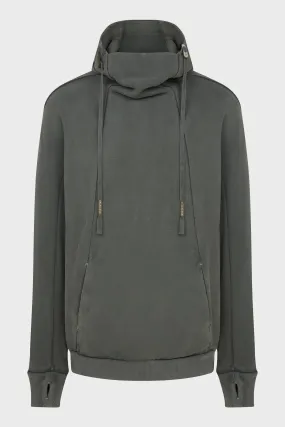 HOODY2 F092 ALGA NATURAL OBJECT DYED