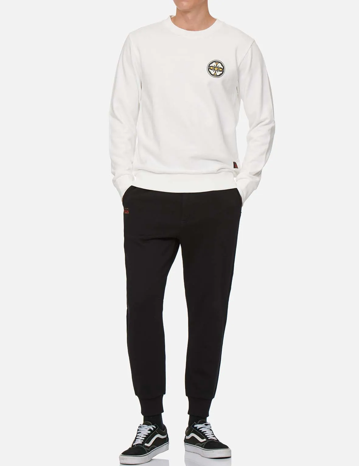 Kamon Print Sweatshirt