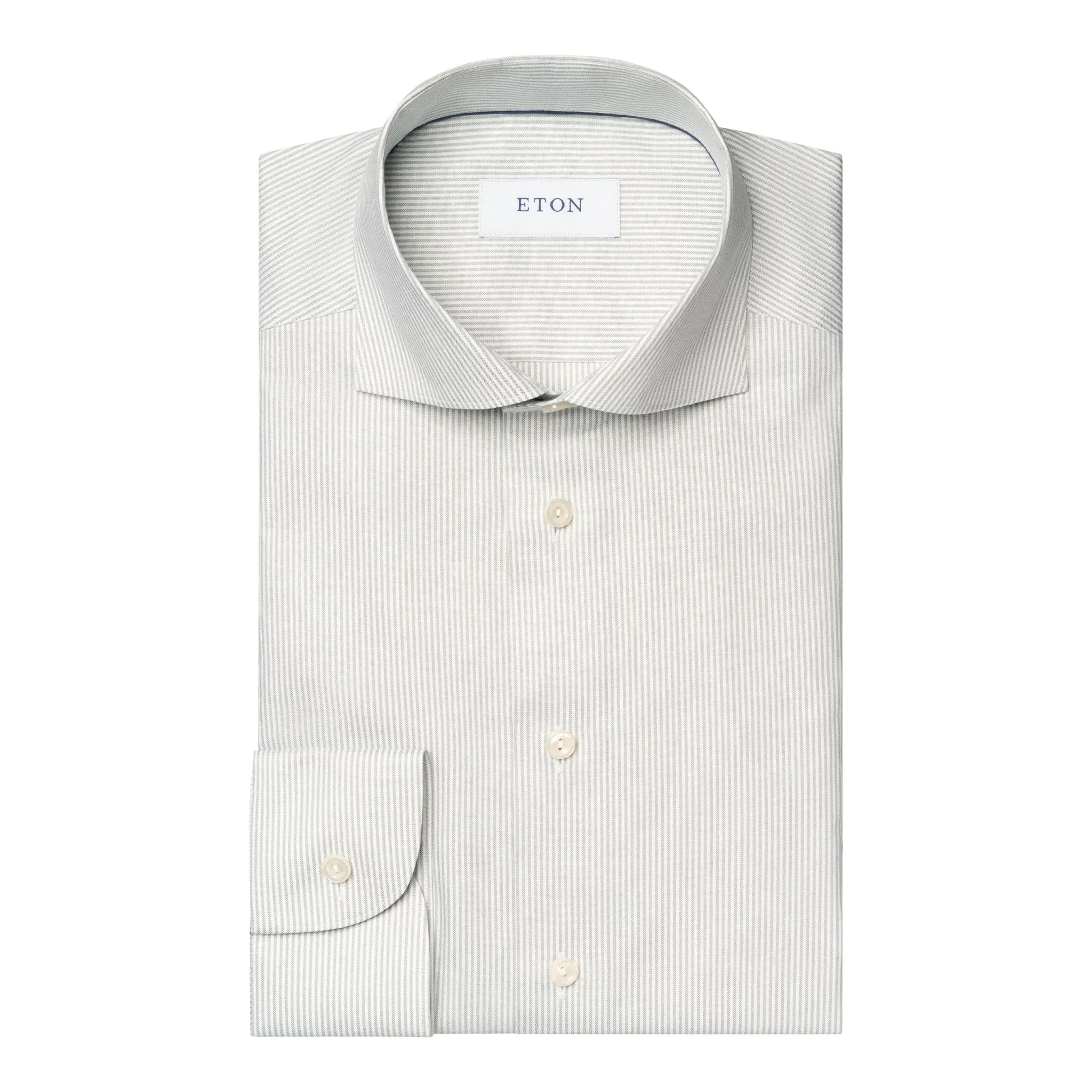 Light Green Signature Striped Oxford Shirt