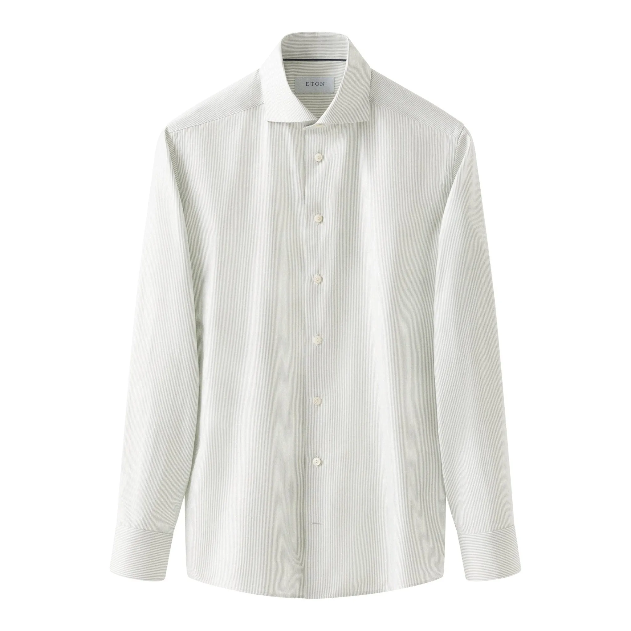 Light Green Signature Striped Oxford Shirt