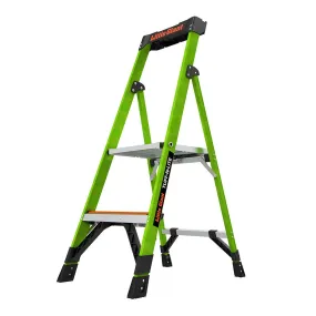 LITTLE GIANT Tuff-N-Lite Fibreglass Platform 2 Step 15364440