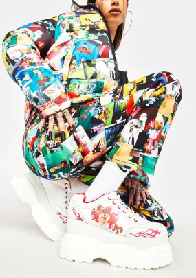 Major Cat-Taz-Trophe Platform Sneakers-
