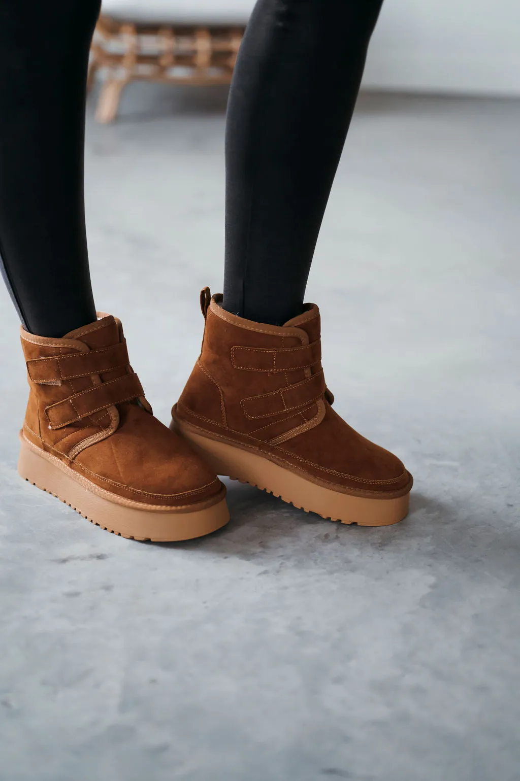 Meliya Fur-Lined Platform Boot