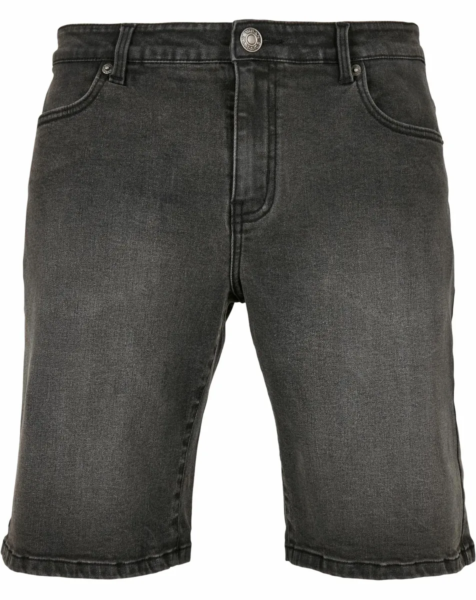 men's shorts URBAN CLASSICS - Relaxed Fit - TB4156 - real black washed  -  Metal-shop