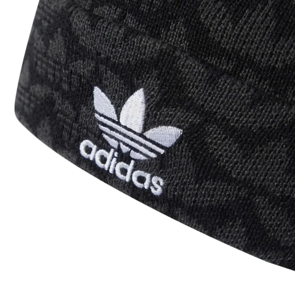 Monogram Beanie Black