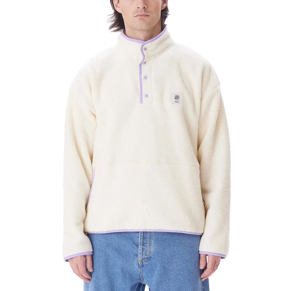 OBEY RAYS MOCKNECK // UNBLEACHED