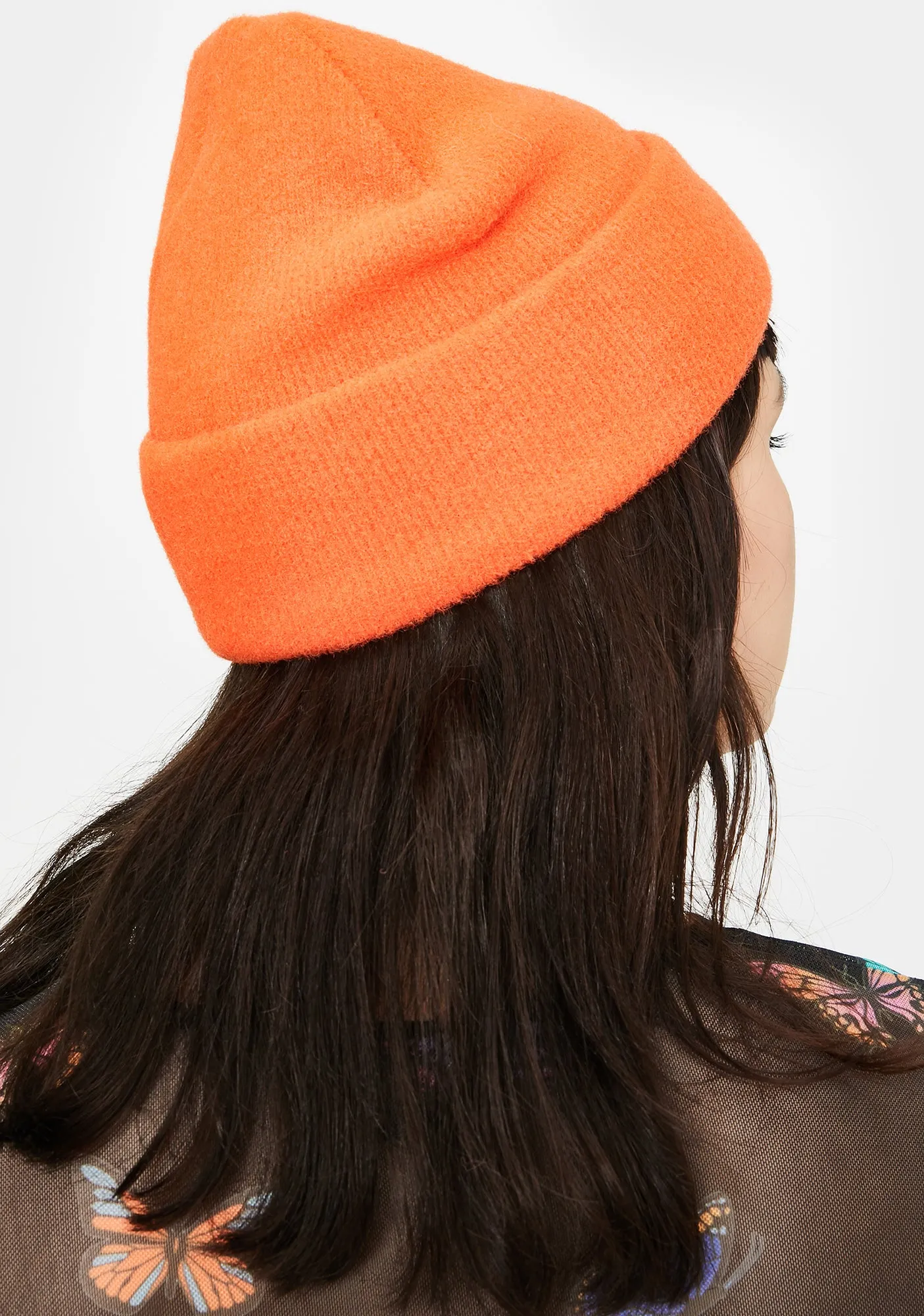 Orange Dallas Beanie-