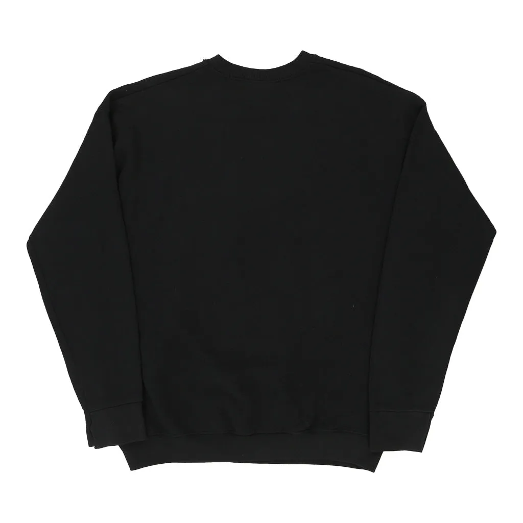 Pittsburgh Fruit Of The Loom Sweatshirt - Large Black Cotton Blend