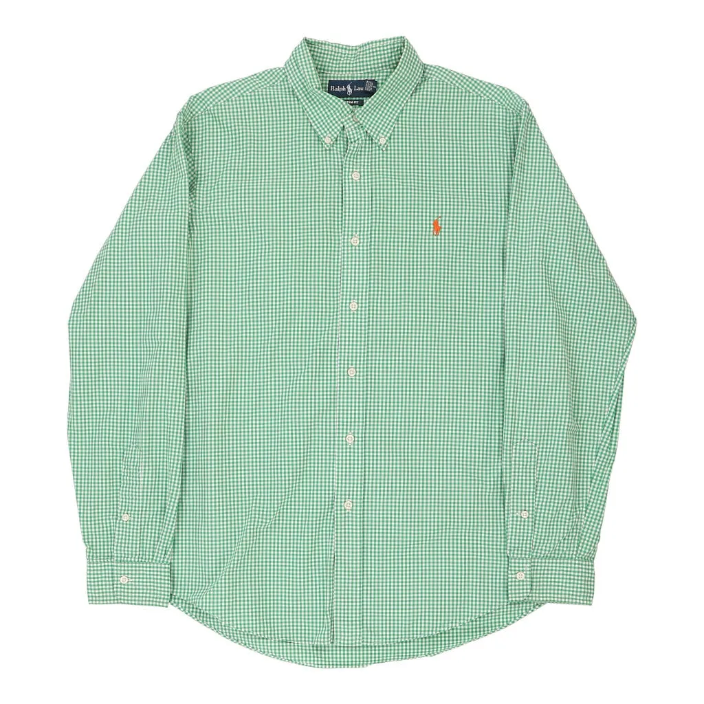 Ralph Lauren Shirt - Large Green Cotton