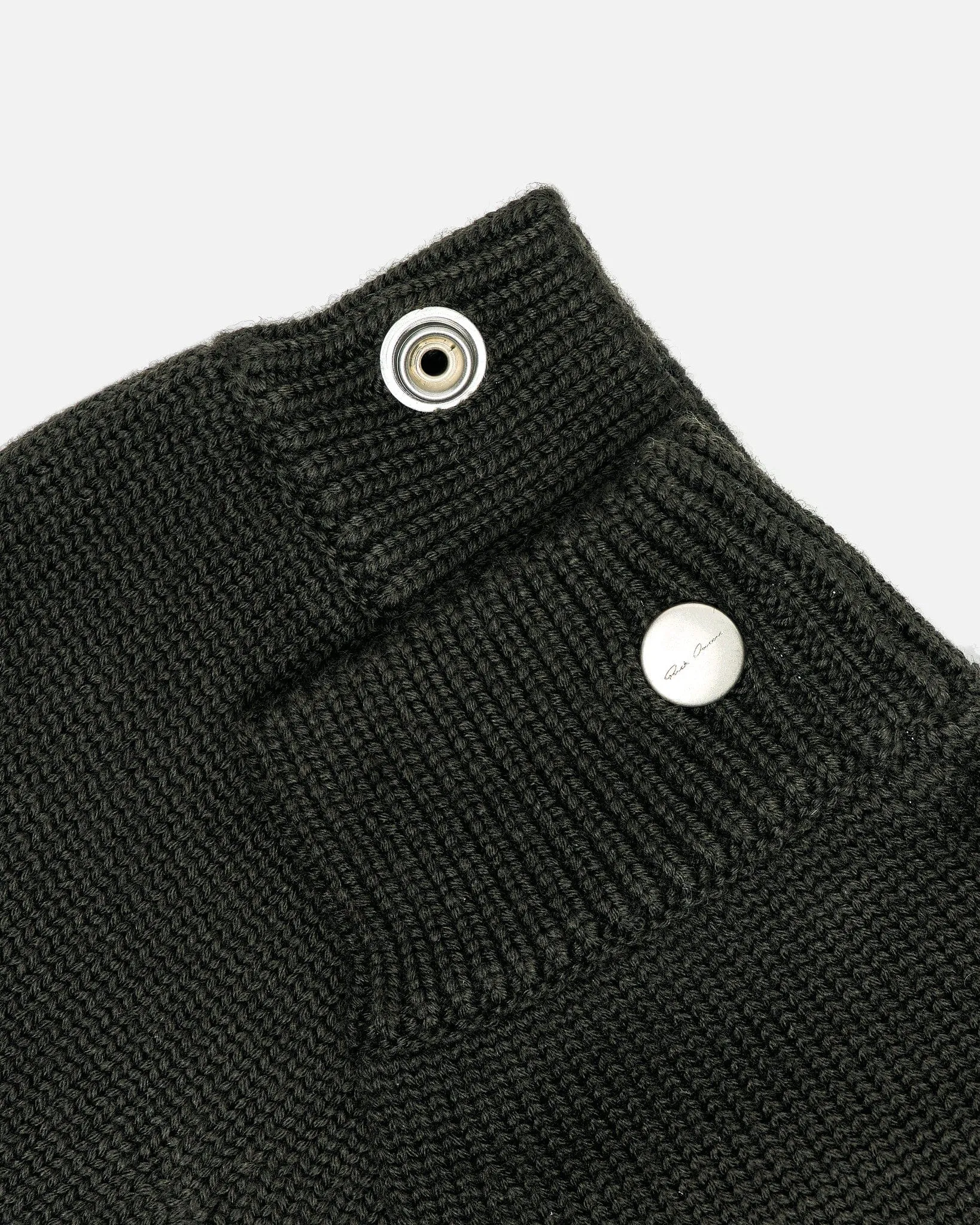 Rick Owens Touchscreen Gloves in Forest