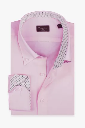 Roma Sport Oxford Man Shirt Pink