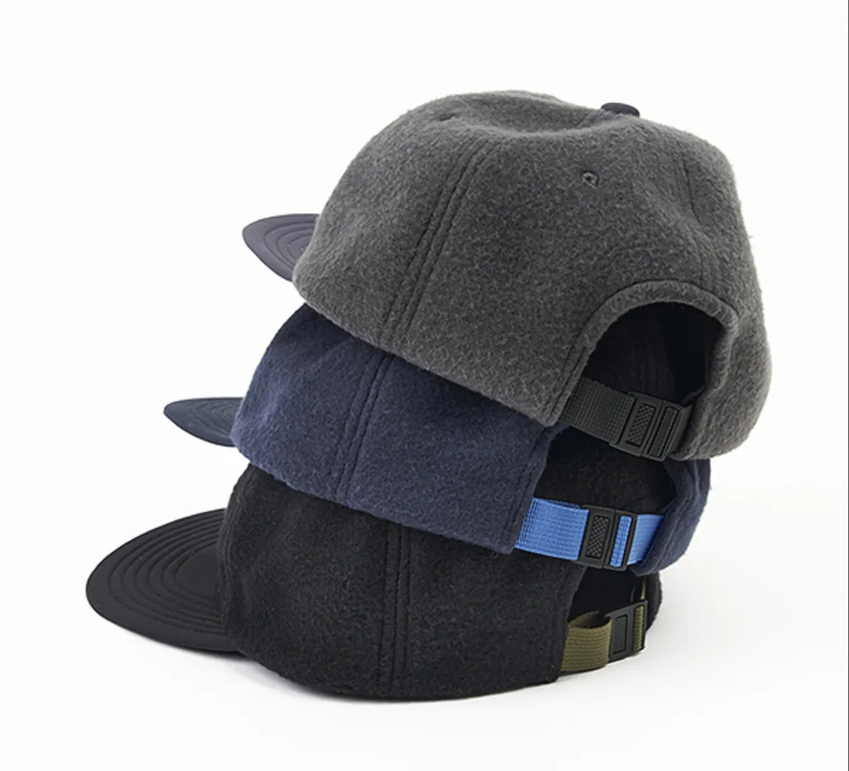SB233-0205 Rip Fleece BB Cap Black