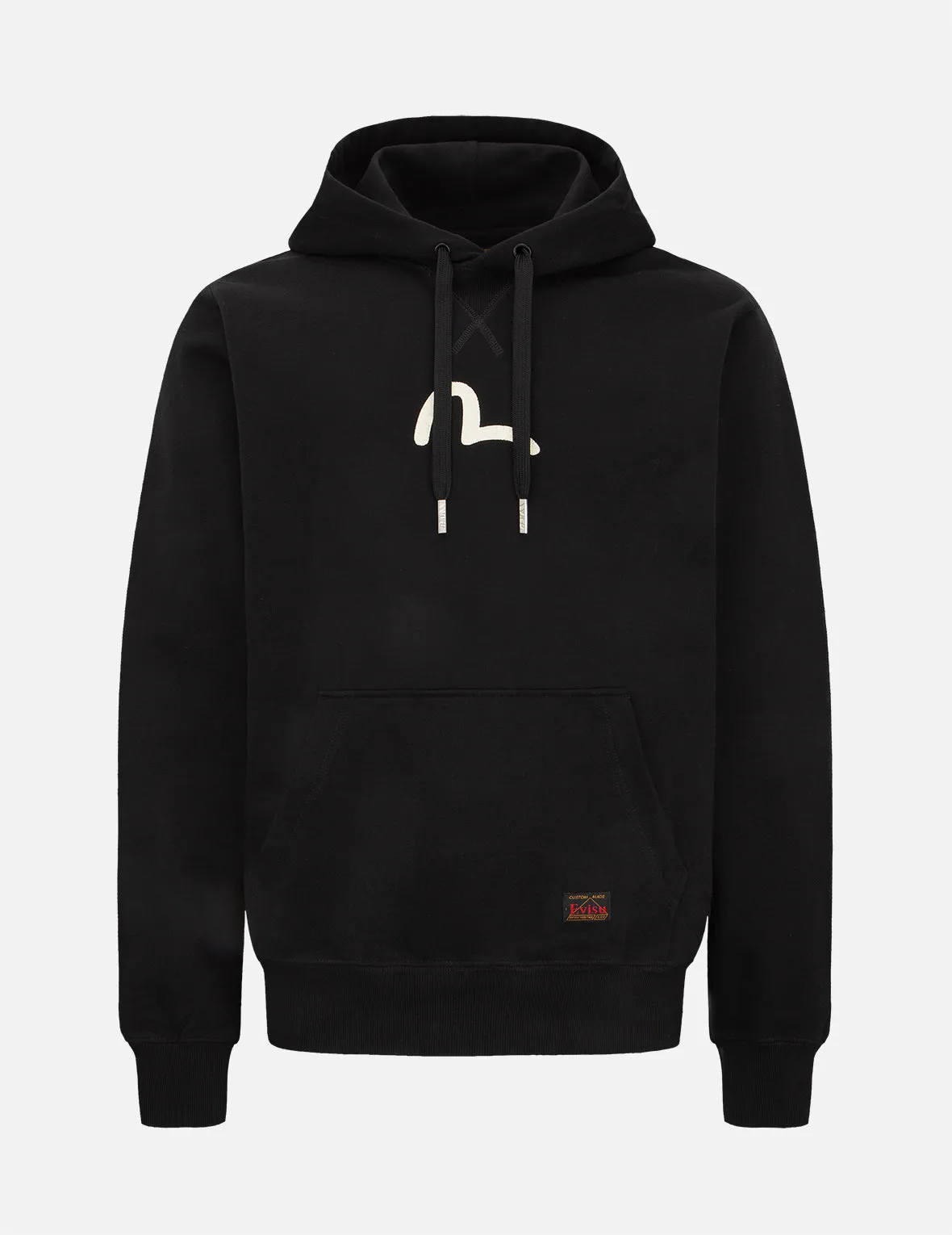 Seagull Print Hooded Sweatshirt