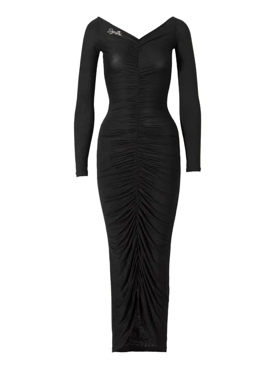 Sheer Sexy Tight Long Bijou One-Piece