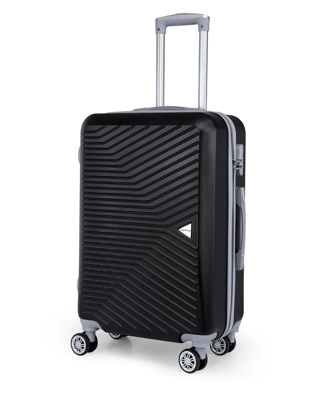 Teakwood Unisex Black Trolley Bag - Pack