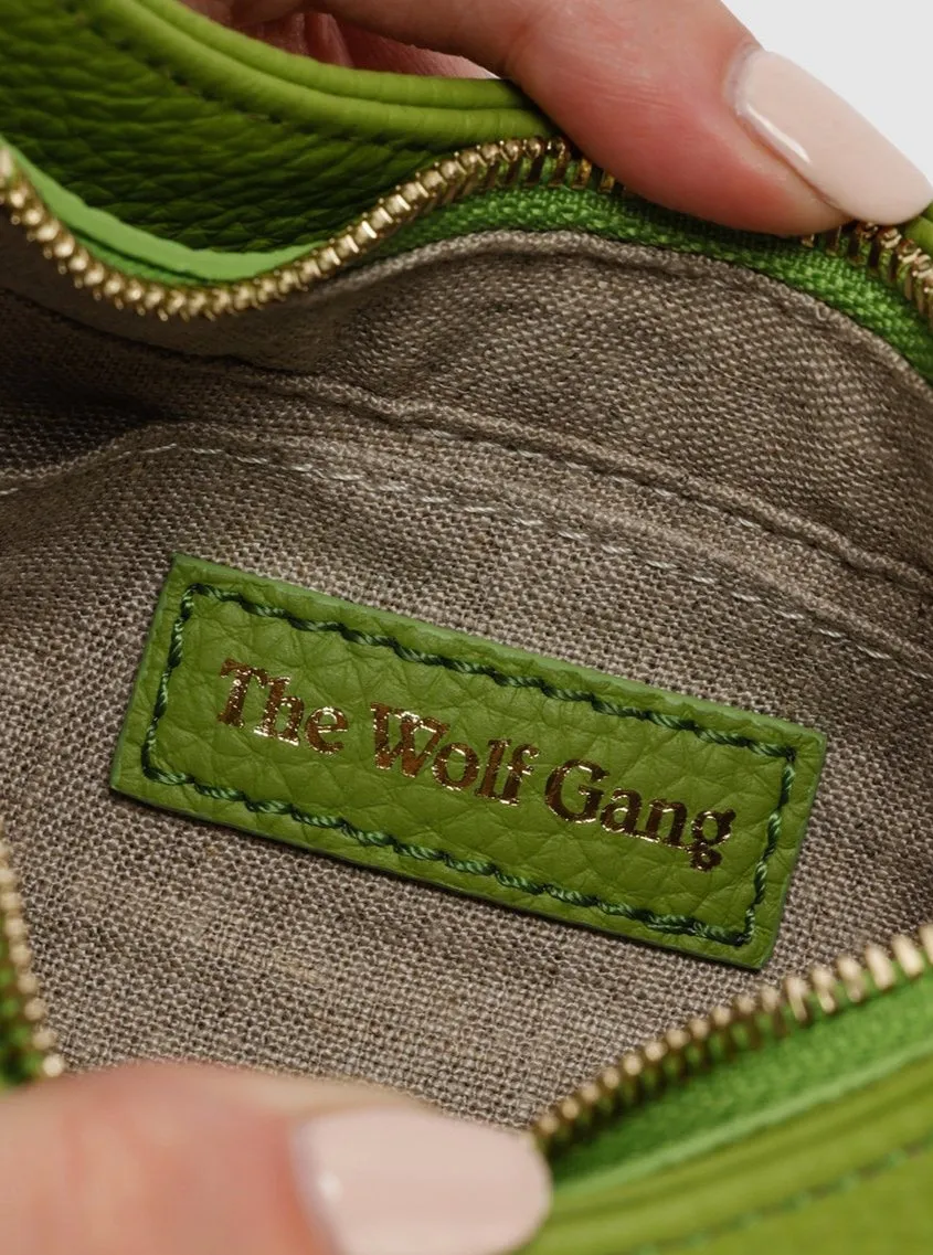 The Wolf Gang Lola Mini Shoulder Bag in Lime