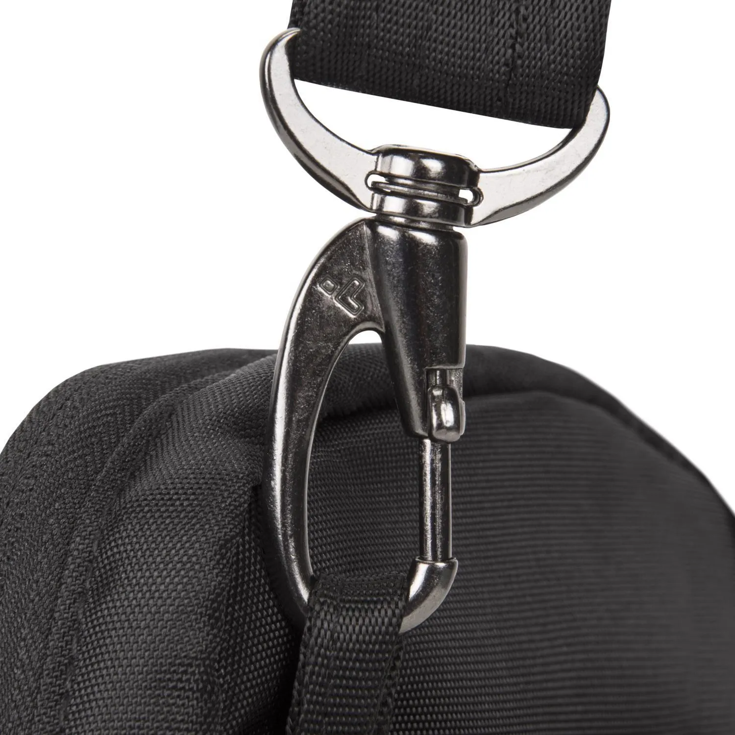 Travelon Urban Small Polyester Black Crossbody Bag
