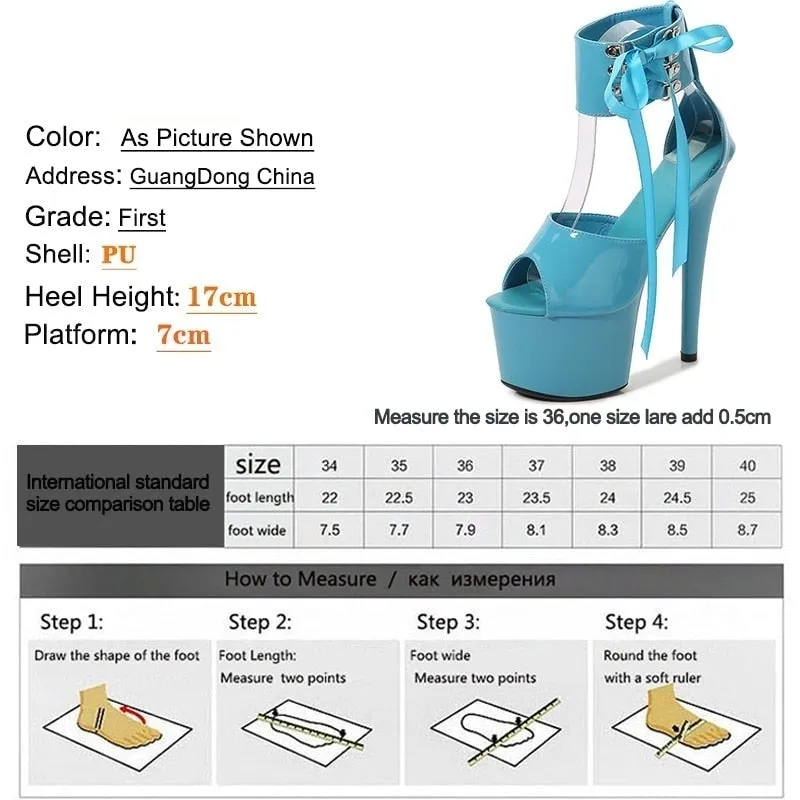 Women's Mixed Colors Laceup Modern Party Style Ankle Strap Hi-Heel Pumps